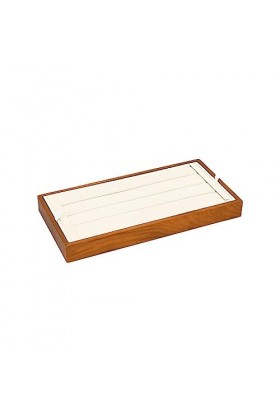 eexuujkl Plateau Bijoux Présentoir Bois Anneau Boucles Doreilles Collier Rangement Paquet Pendentif Bracelet Anneau Rectangl