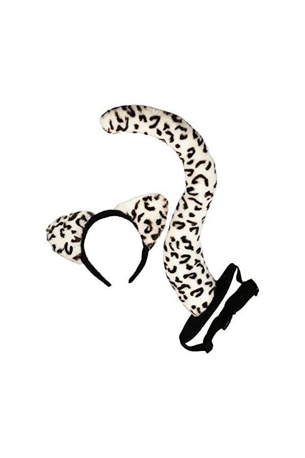 Harilla Ensemble de queue danimal Costume Déguisements Décoration Cosplay Fêtes sur le thème des animaux Cadeau pour mascara