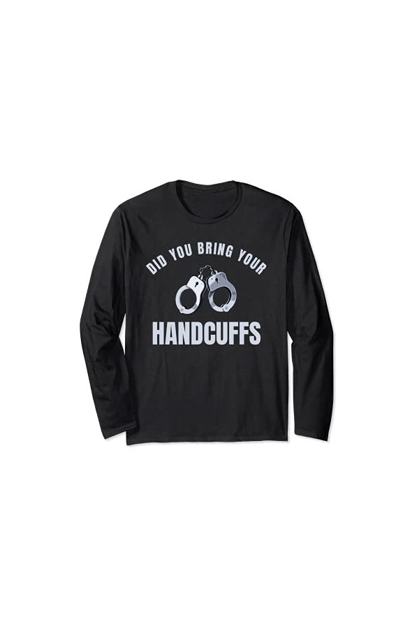 Submissive Handcuffs Police Cop Girl Sex Play Manche Longue