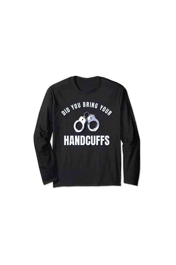 Submissive Handcuffs Police Cop Girl Sex Play Manche Longue