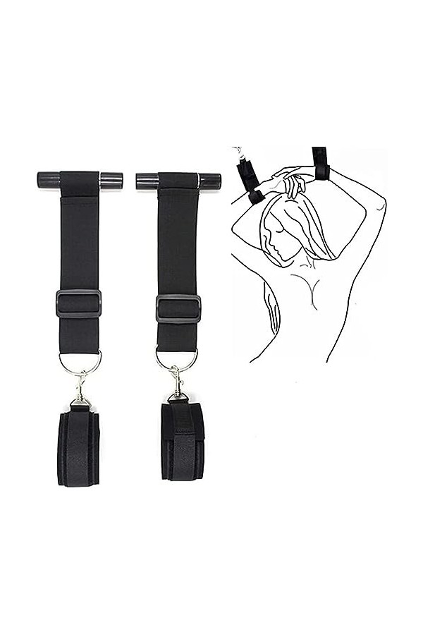 Sangles de suspension robustes, 100% polyester, non élastiques, pour couples Accessoires pour jeux de hamac