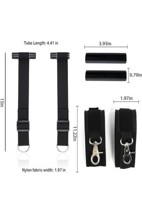 Sangles de suspension robustes, 100% polyester, non élastiques, pour couples Accessoires pour jeux de hamac