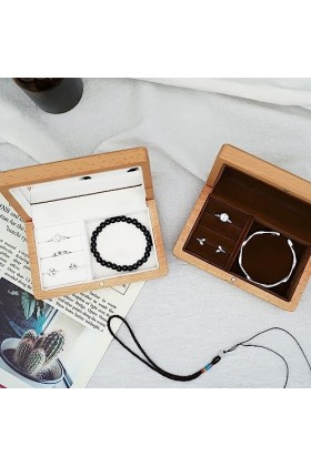 Allayu Bijoux Boîte De Rangement Anneau Pendentif Organisateur Collier Bracelet Vitrine Boîtes Demballage Organiser Lapprov