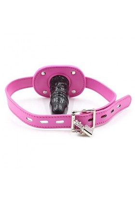 10cm Godemichet Bouche Gode Gag Accessoires de Jouet de Cosplay Gôdềmichét Reålîstee pour Femme Grõs God Gồdes avec VentòuSe 