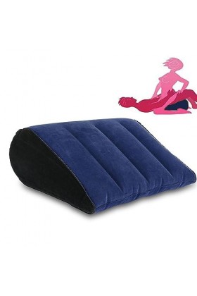 HUNTVE Coussin Triangle Gonflable Multifonctionnel pour Homme et Femme Voyage Repos