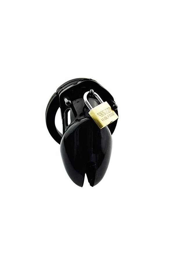 SEX-GONGZHU [5 Size Buckle] All Day Mens Short Multicolor Porte-Cage de Protection Magnifiquement conçu - A85 Noir 