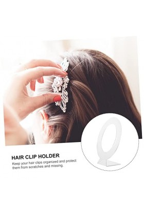 FRCOLOR 3 Pièces Présentoir En Épingle À Cheveux Organisateur De Stockage De Bijoux Supports En Acrylique Pour LAffichage Su