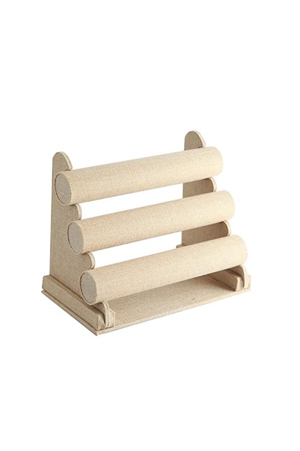 FIOERDTUIE Bijoux présentoir bague organisateur vitrine support boucles doreilles support grand espace décoration plateau ac