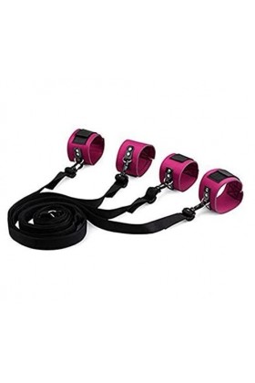 Mode 1Pices-Set de Kit Vêtements Retenue Fourrure Corps Jouet Sexy Programme Femme Menottes Šex Adulte Toy lit Yoga Design Co