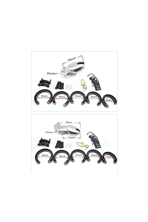 Dispositif respiratoire long/court pour hommes en résine A55 court 