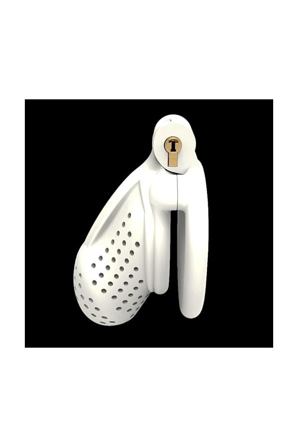 Cage de verrouillage de protection cycliste blanche hommes ❀549