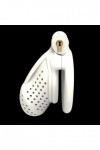 Cage de verrouillage de protection cycliste blanche hommes ❀549