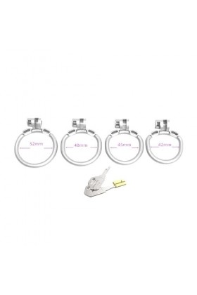 Cage de verrouillage de protection cycliste blanche hommes ❀549