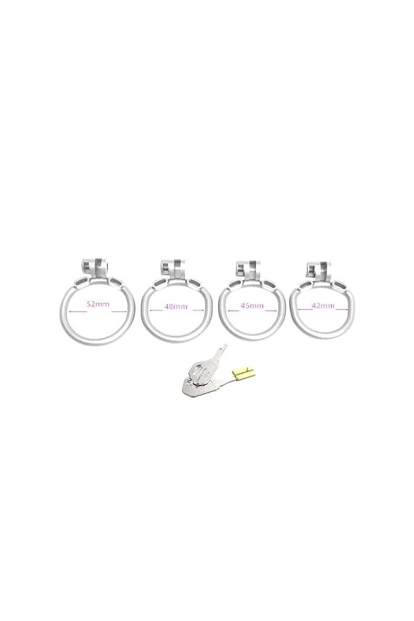 Cage de verrouillage de protection cycliste blanche hommes ❀549