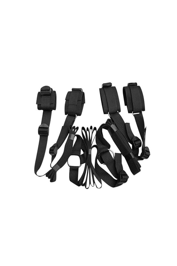 Set Lit Toy Femme Sports de Mode Design Corps Vêtements Kit Fourrure Collier Yoga Retenue Sexy Menottes Šex Adulte Programme