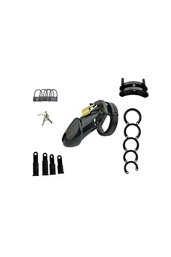 MelBiz Cage de sécurité Portable pour Homme au Design Attrayant（Long Version）