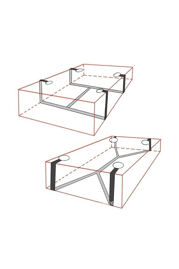 Mẹnottes Šex Ạdulte lit Mẹnottes Šex Ạdulte lit Kit de Bandage BDSM Mobilier de Lit Durable et Réglable Retenue cuisse bondag