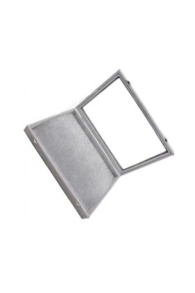 BOKIOESDE Bracelet collier présentoir anti-poussière pendentif tour de cou organisateur mode porte-bijoux plateaux pour maiso