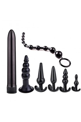 Plug Aṇale 7 pièces/ensemble masseur débutant kit de formation de jouets de massage ensemble masseur es kits de formation ave