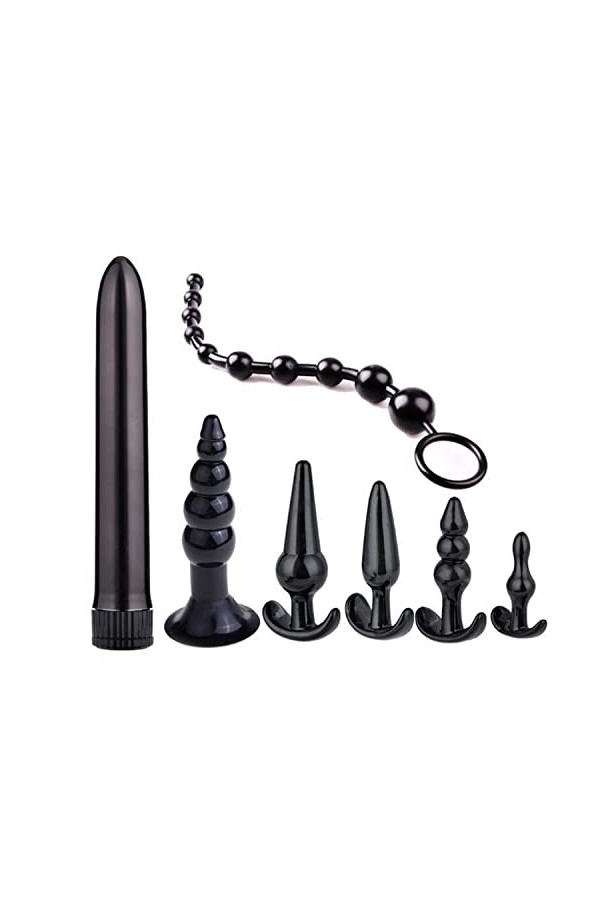 Plug Aṇale 7 pièces/ensemble masseur débutant kit de formation de jouets de massage ensemble masseur es kits de formation ave