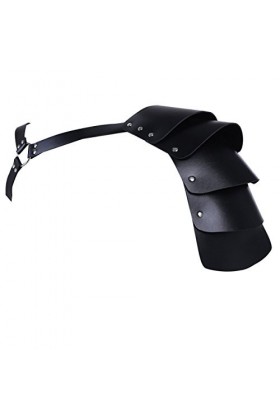 Lauriney Hommes Harnais Réglable Harnais De Poitrine En Harnais Corps Du Cuir Mode de Vie Armure Hommes Bandoulière Épaulette