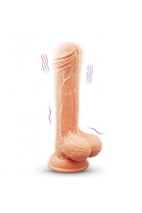 SIEHAM Silicone Vibràtóre di Coniglio Doppio Motore, Morbido Vibratǒri Sessuali per Donna Stimolazione Clitòridea e Puntó G M