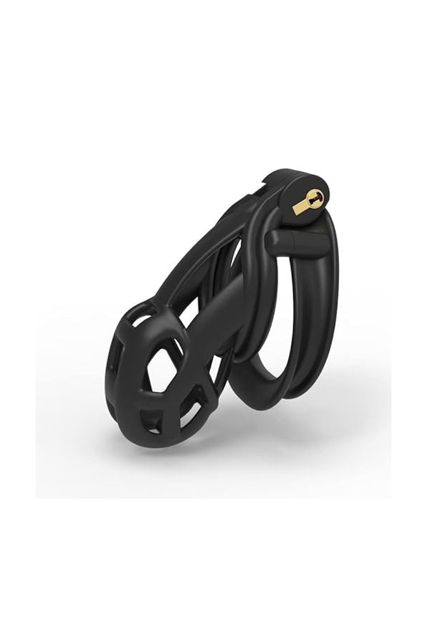 POSLAB Cage à coq en résine, cage de protection contre les chocs noire B-63