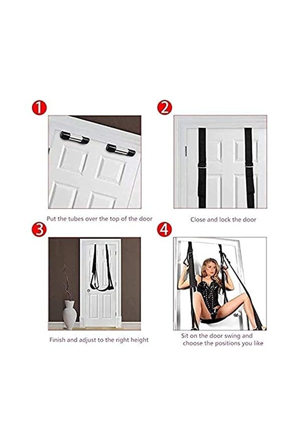 Balançoire intérieure Romantique adaptée aux activités familiales Quotidiennes, Poids réglable au Poignet et à la Cheville po