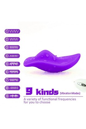 Papillon de Vibration de fréquence Invisible doeuf Femelle dusure Invisible de vibrateur tournant T-Shirt De Pantalon