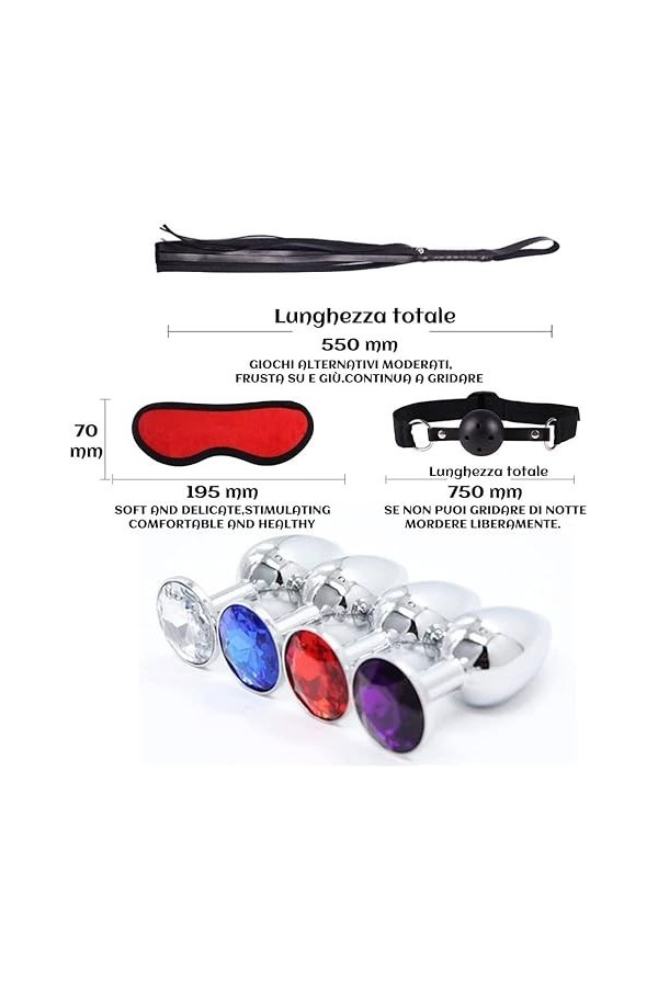 CZZSiug 11 pièces/Set kit de déguisement pour Mascarade Noir et Rouge 