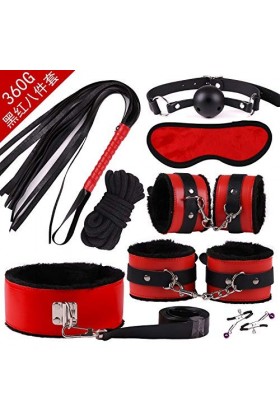 SEX-GONGZHU [Lot de 14] Meilleur Cadeau pour Les fêtes de Fin dannée - Ensemble de Ceinture de Massage pour Pyjama de soirée