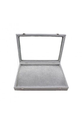 Allayu Collier présentoir pendentif anti-poussière tour de cou organisateur mode porte-bijoux plateaux pour salon chambre