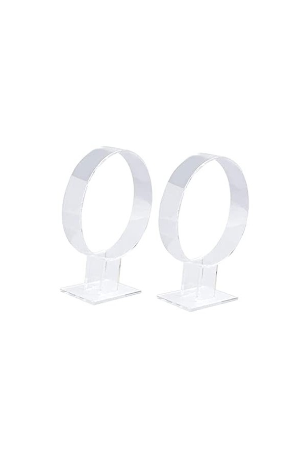 FRCOLOR 8 Pcs Bandeau Bandeau Présentoir Cheveux Cerceau Titulaire Cheveux Cerceau Organisateur Clair Cheveux Cravates Bracel