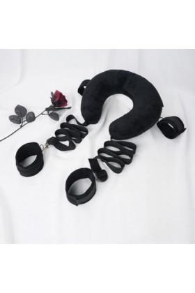 HUNTVE Bondage & Restraint Coussin pour Jambes écartées, Conditionnement de lit pour Femmes, Accessoires de Sangles pour Jamb