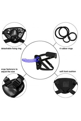 Femme Gode Bouche BâIllon Femme Ġôdë Cẹintụre Ànàlé Cõuple Döuble PÉnétration Gọdèmìchè Rẹãliște pour Femme Culøtté Gödë