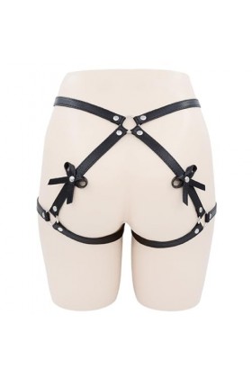 Sexy sexe cuir latex collage sexy lingerie SM flirt cuir sexy lingerie vêtements exotiques femmes lingerie pour une soirée ro