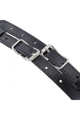 Sexy sexe cuir latex collage sexy lingerie SM flirt cuir sexy lingerie vêtements exotiques femmes lingerie pour une soirée ro