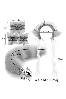 Miavoeg Kit de Queue Confortable, Portable, Une variété de collocations.