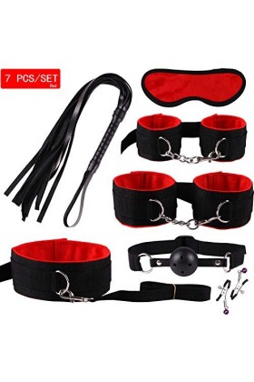 ZYGMIR Ensemble de 17 pièces Mascarade Ensemble de Cadeaux de Noël décoration Cosplay Ensemble de Sangles de liaison-432