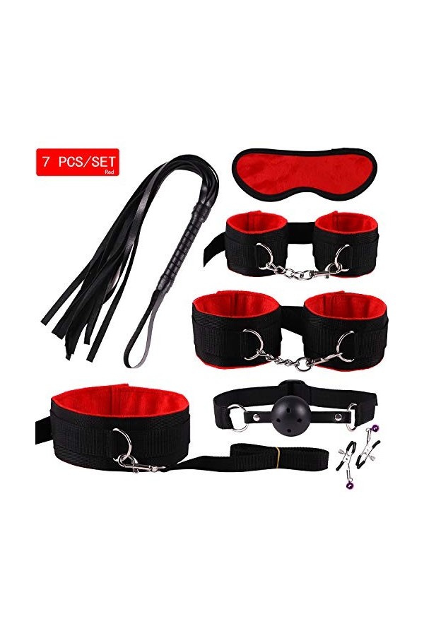 ZYGMIR Ensemble de 17 pièces Mascarade Ensemble de Cadeaux de Noël décoration Cosplay Ensemble de Sangles de liaison-432