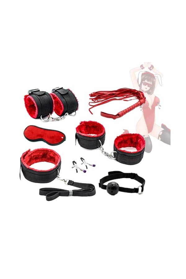 Wenky Once Collier de Cheville réglable en Peluche en Cuir pour Femme Yoga Wear avec Bracelet réglable.