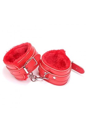 Wenky Once Collier de Cheville réglable en Peluche en Cuir pour Femme Yoga Wear avec Bracelet réglable.