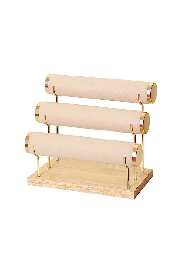 Allayu Bracelet collier présentoir bijoux support de stockage Bracelets support organisateur de table pour maison vitrine, Be