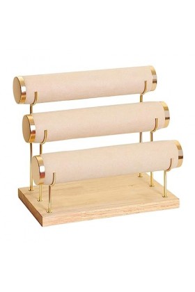 Allayu Bracelet collier présentoir bijoux support de stockage Bracelets support organisateur de table pour maison vitrine, Be