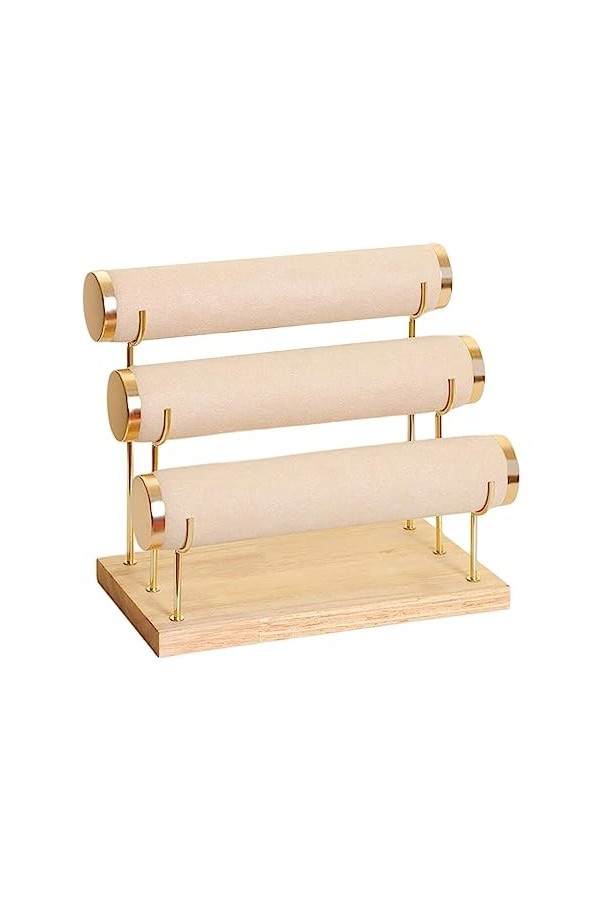 Allayu Bracelet collier présentoir bijoux support de stockage Bracelets support organisateur de table pour maison vitrine, Be