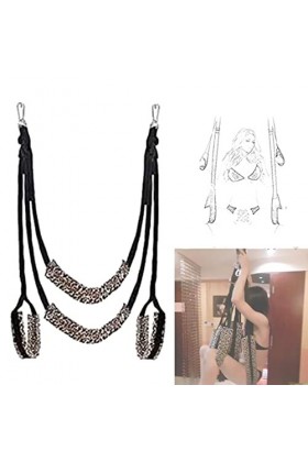 Balançoire de suspension épaissie, accessoires de sangles de harnais de yoga