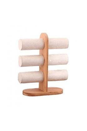 rongweiwang Bijoux Présentoir Collier Pendentif Bracelet Bracelet Titulaire Montre Bandeau Rack Étagère pour Commode Vitrine,