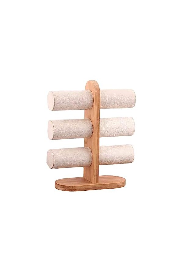 rongweiwang Bijoux Présentoir Collier Pendentif Bracelet Bracelet Titulaire Montre Bandeau Rack Étagère pour Commode Vitrine,