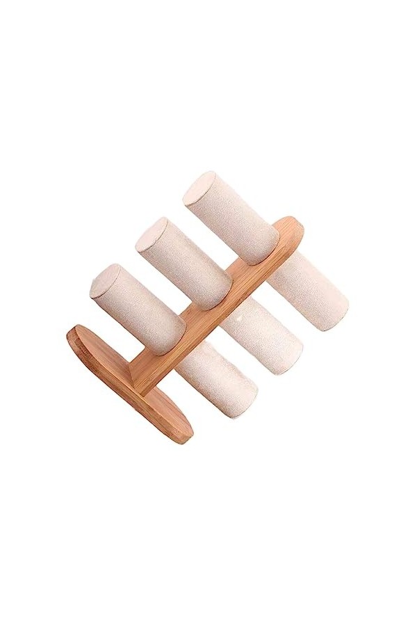 rongweiwang Bijoux Présentoir Collier Pendentif Bracelet Bracelet Titulaire Montre Bandeau Rack Étagère pour Commode Vitrine,