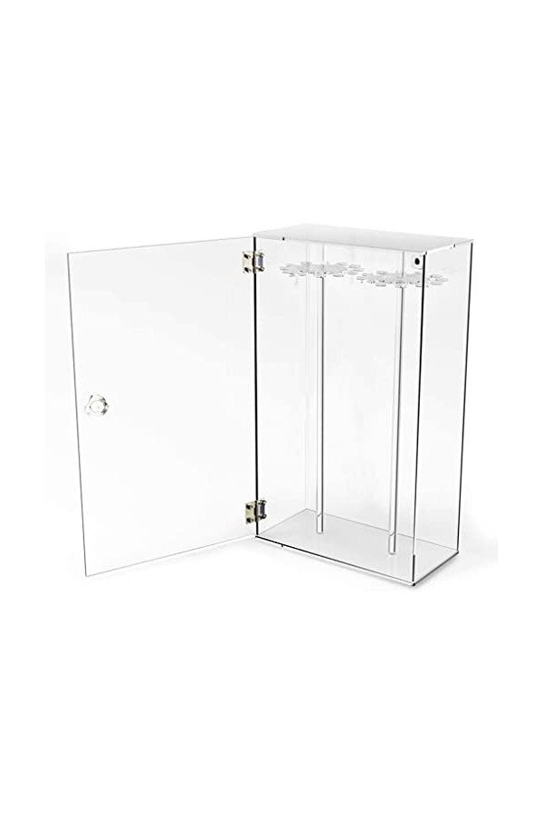 eexuujkl Filles Bracelet boîte de rangement vitrine légère gain de place support pratique bijoux organisateur affichage cadea